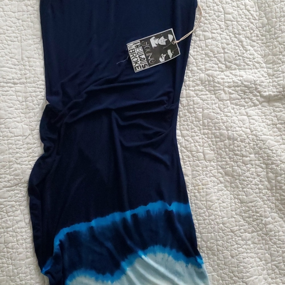 Young Fabulous & Broke mini dress with ruched hip